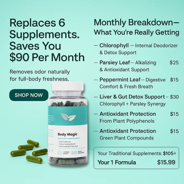 Freshie - Natural Deodorant Supplement