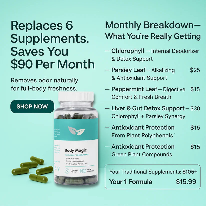 Freshie - Natural Deodorant Supplement